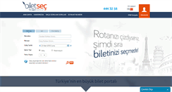 Desktop Screenshot of biletsec.com